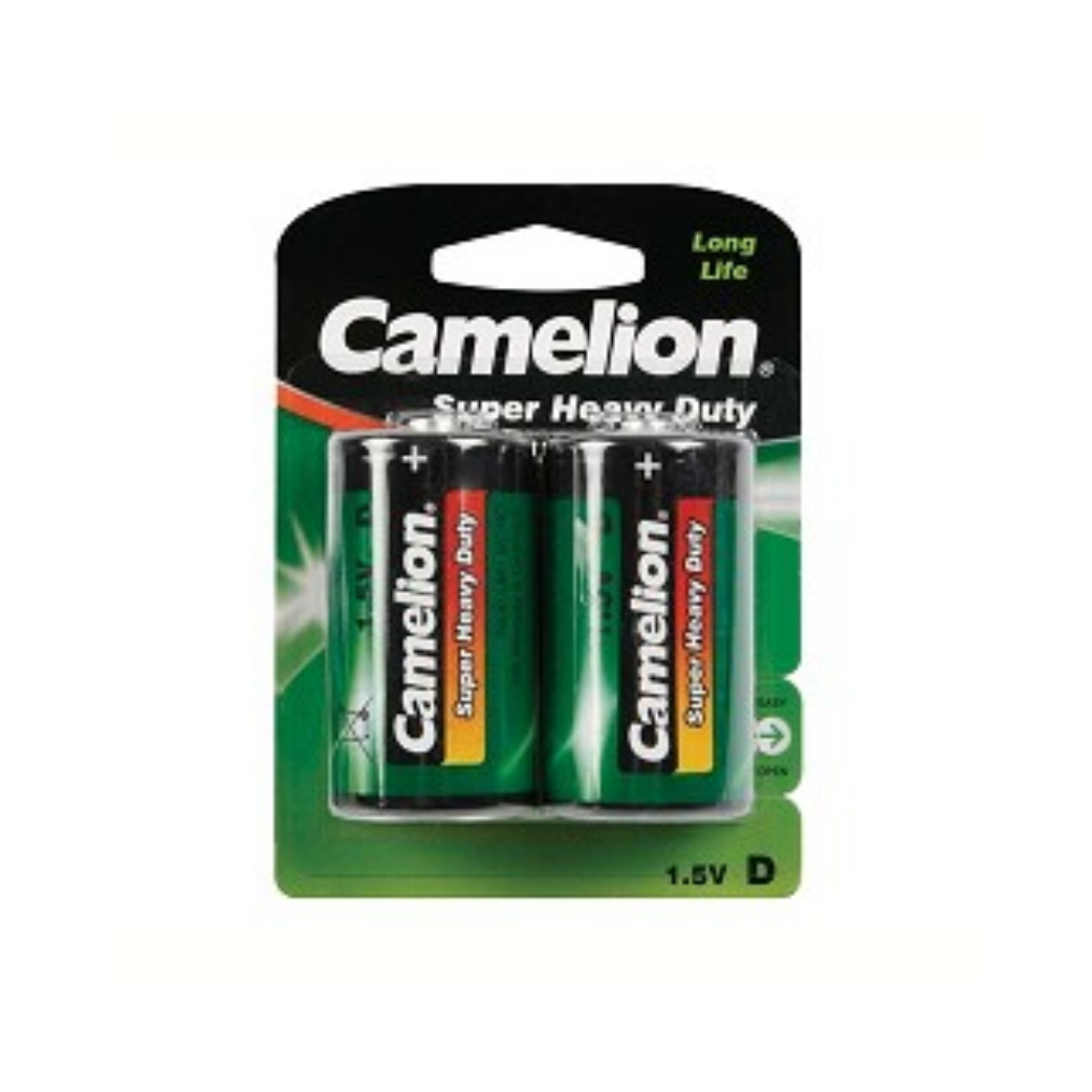 Camelion 1.5V D R20P MONO UM1 BATERÍAS POR 2