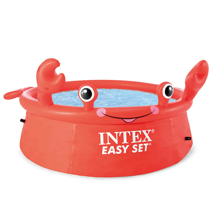 Intex Happy Crab Easy Set zwembad 183 x 51 cm