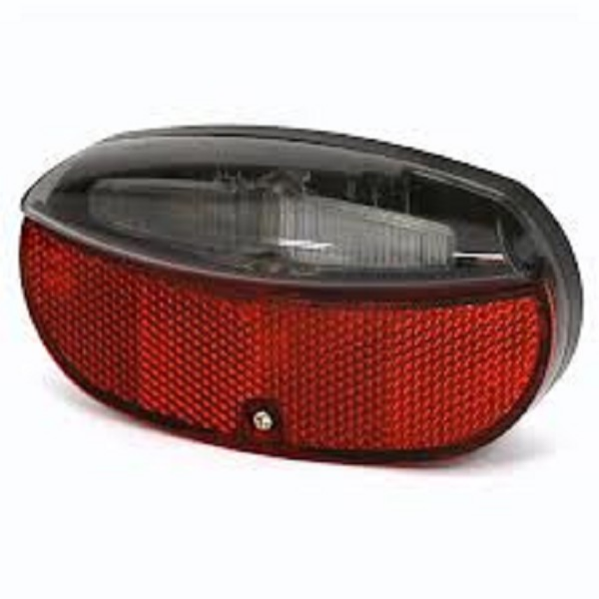 Bakljus LED -batterier 80 mm rött