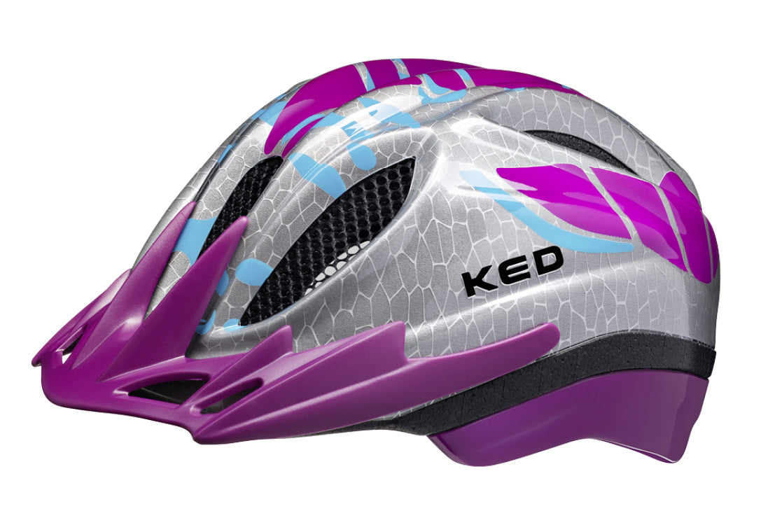 Ked Fietshelm Meggy II S M (49-55 cm) Violet Star