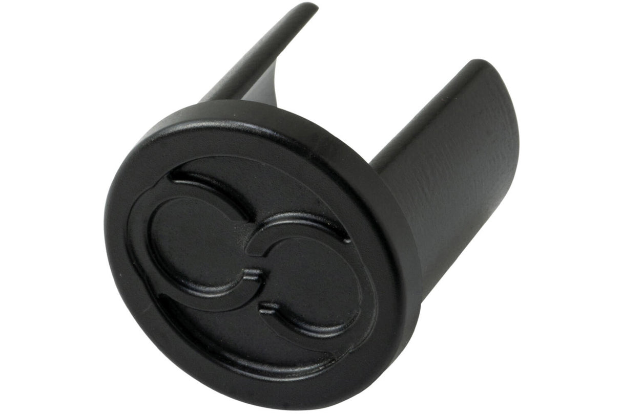 Close the gap external barplug bumper - lightweight, black, 8 grams