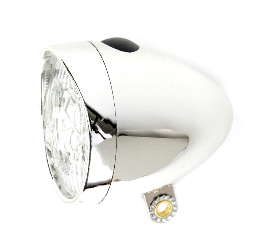 Ikzi Headlight Retro Bulk Chrome