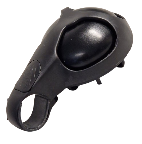 Widek Bicycle Bell Twist in alluminio nero