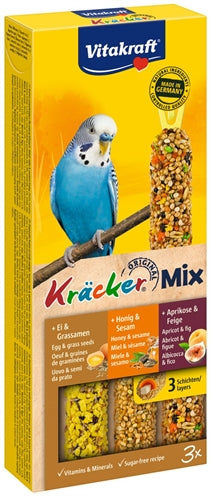 Vitakraft Parakeet Kracker Honey Fruit Egg