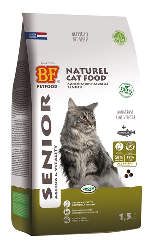 BF Petfood Cat Senior envejecimiento Souplesse