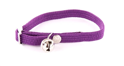 Martin Collar Cat Elastic Nylon Purple