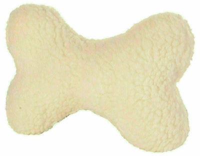 Trixie plush bone with sound lamb's coat look