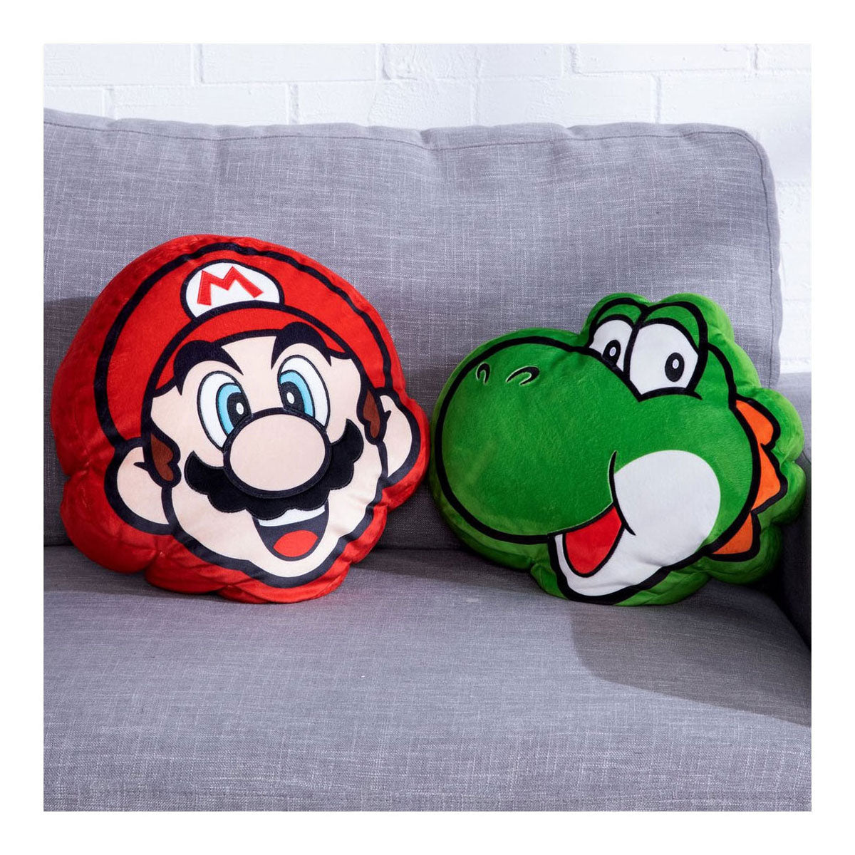 Tomy Mocchi Mocchi Mega Super Mario Yoshi Pluchen Umarmung