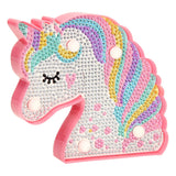 Lámpara de unicornio de arte de diamante Sambro