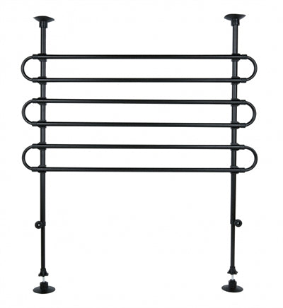 Trixie dog rack car 3-piece black