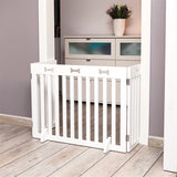 Trixie Close fence White 3 panels