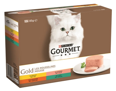 Gourmet gull 12-pack fin mousse