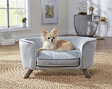 Enchanted Pet Enchanted Dog Basket Soffa Romy Gray