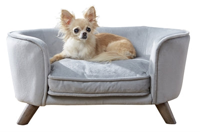 Verzaubertes Haustier Enchanted Hundekorb Sofa Romy Gray