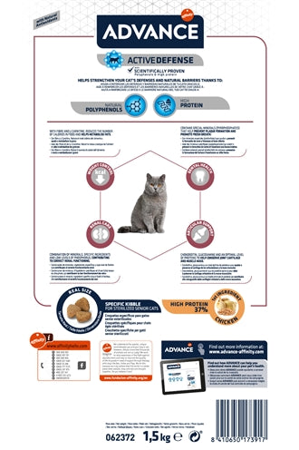 Advance CAT sterilizirani občutljivi starejši 10+