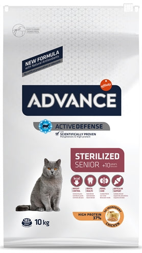 Advance Cat sterilizovaná citlivá senior 10+