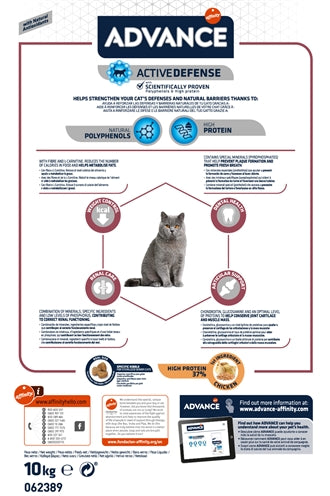 Advance Cat Sterilised Sensitive Senior 10+