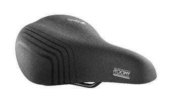 Saddle Sr Classic, przestronne, umiarkowane panie czarne