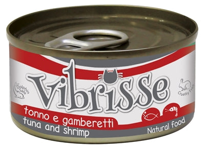 Vibrisse -Katzen -Thunfisch -Garnel