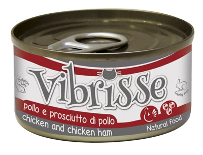 Vibrisse -Katzenhähnchenschinken