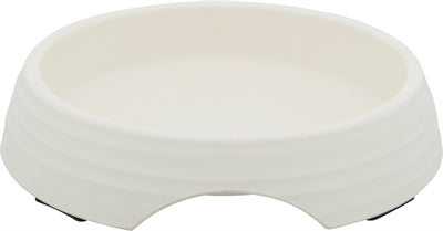 Trixie Food Bowl Cat Melamine Rustfritt stål hvit