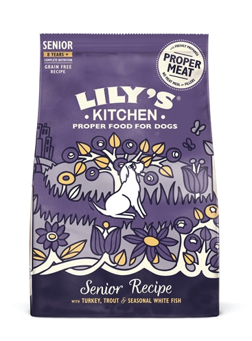 Lily's Kitchen Dog Trucha de pavo senior