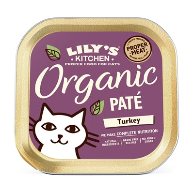 Lily's Kitche's Cat Organic Turkey Pat