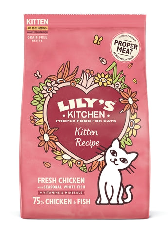 Lily's Kitchen Cat chaton poulet poisson blanc