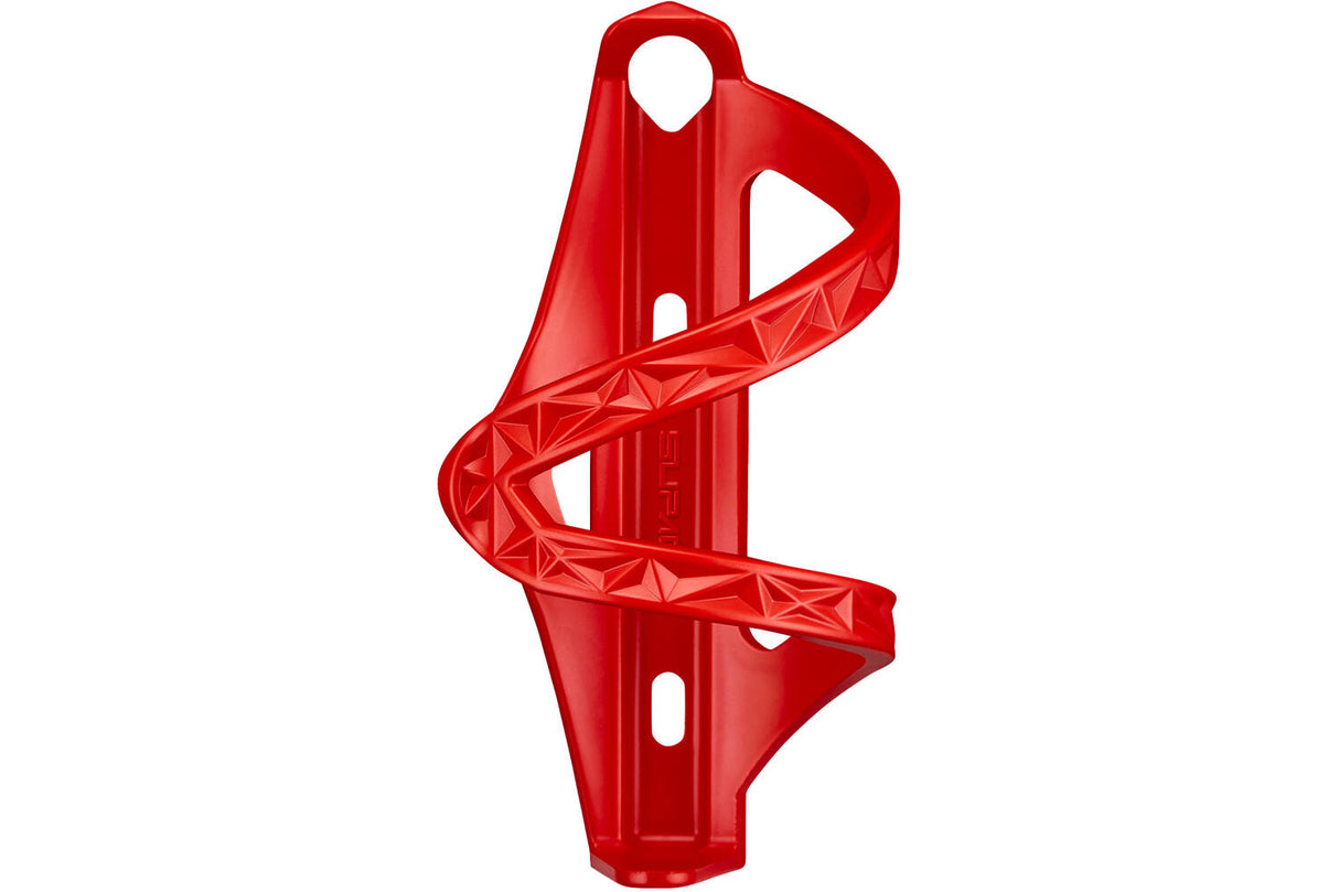 Supacaz Side Swipe Cage Bidon Halter rot gelassen