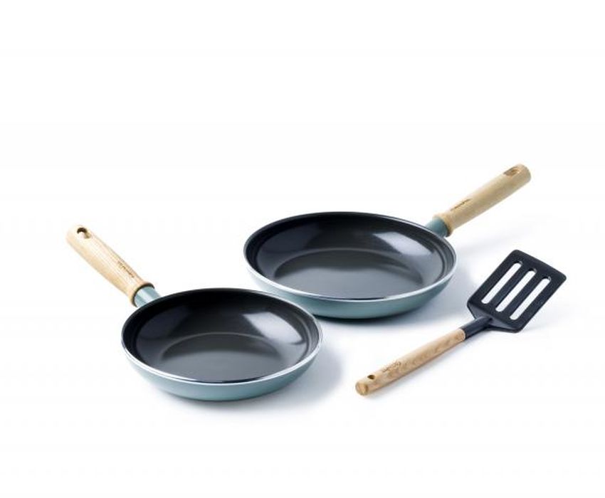 Greenpan Ceramic non-stick fry-tile set 3-piece