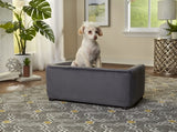 Enchanted Pet Enchanted Dog Basket Sofa Cookie Dark Grey