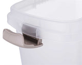 Trixie Voerton Airtight Lockable Plastic Transparent White White