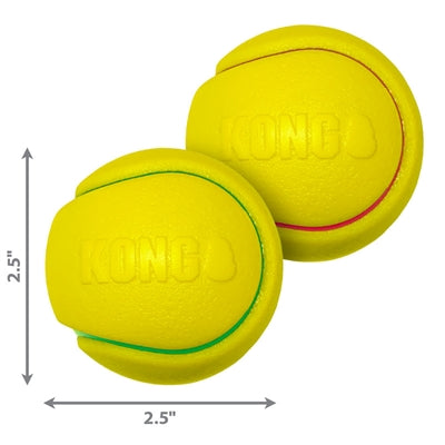 Kong Sapezz TPR Tennisball Yellow Assorti