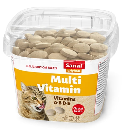 Coppa di snack multi vitamina di gatto sanal