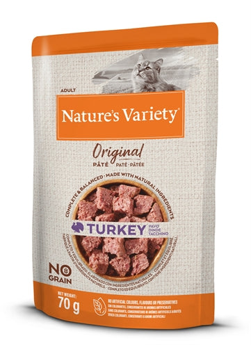 Natures variety Original pouch turkey