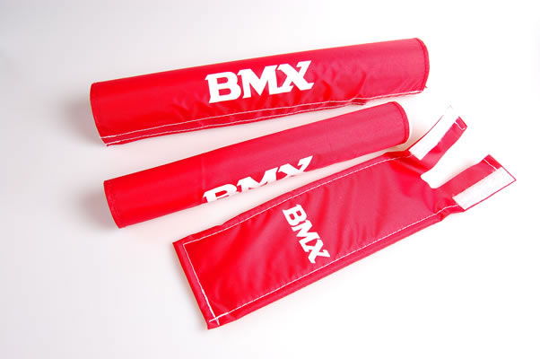 Bmx Pad set rood beschermer