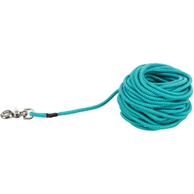 Trixie dog leash towel around with trigger snap hook ocean blue