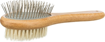 Trixie brush double -sided bamboo