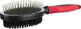 Trixie Brush a doppio copertina i capelli con copertina sottoposti a plastica rossa nera