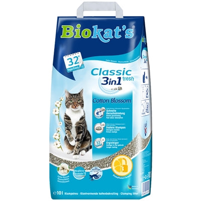 Biokat's Classic Fresh 3in1 Cotton Blossom