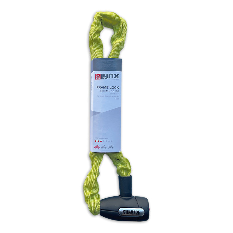 Lynx Cityline M - 85cm chain lock - Green