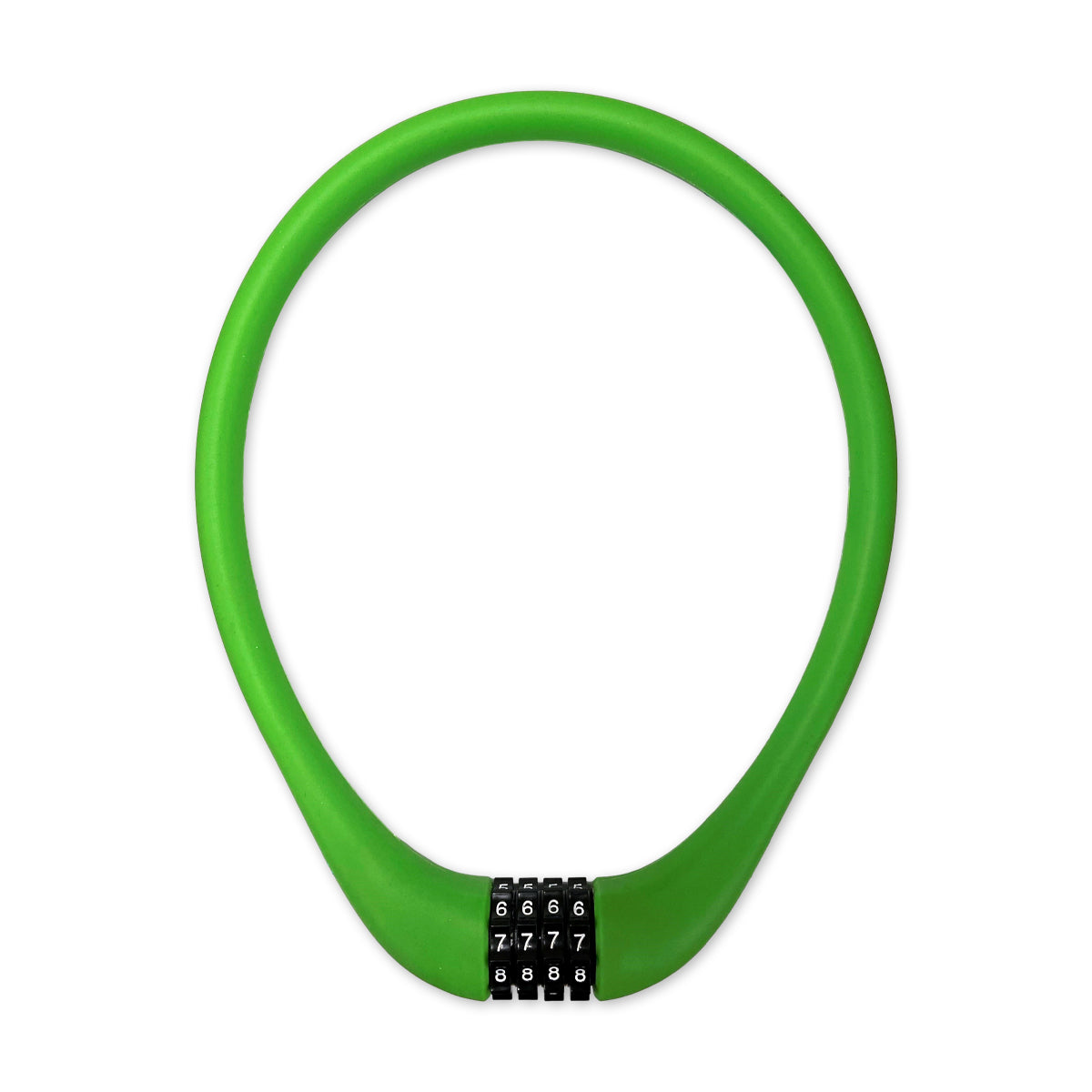 Lynx Number Cable Lock Green 80 cm