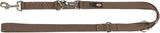 Trixie Dog Leash justerbar premiumbrun