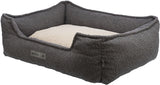 Trixie be eco reciclado cesta de perro colina angular gris oscuro beige