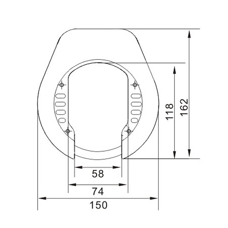 Lynx Lazo Model Block XXL Ringslot Art-2 wtyczka do łańcucha