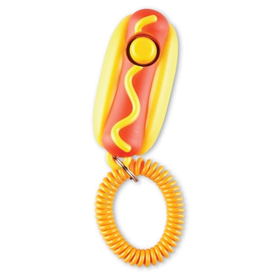 Brighkins Smartym Pooch Training Clicker Hotdog