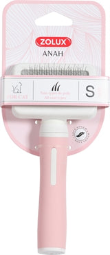 Zolux Anah Slicer Brush Pink White