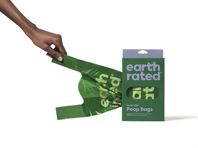 Earth Rated Poop bags with Lavender Lavende Recycled