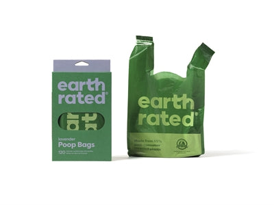 Earth Rated Poop bags with Lavender Lavende Recycled