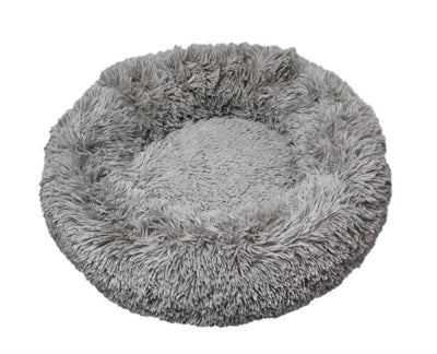 Foeiii Basket de perros Zenji Relájate Donut Light Grey